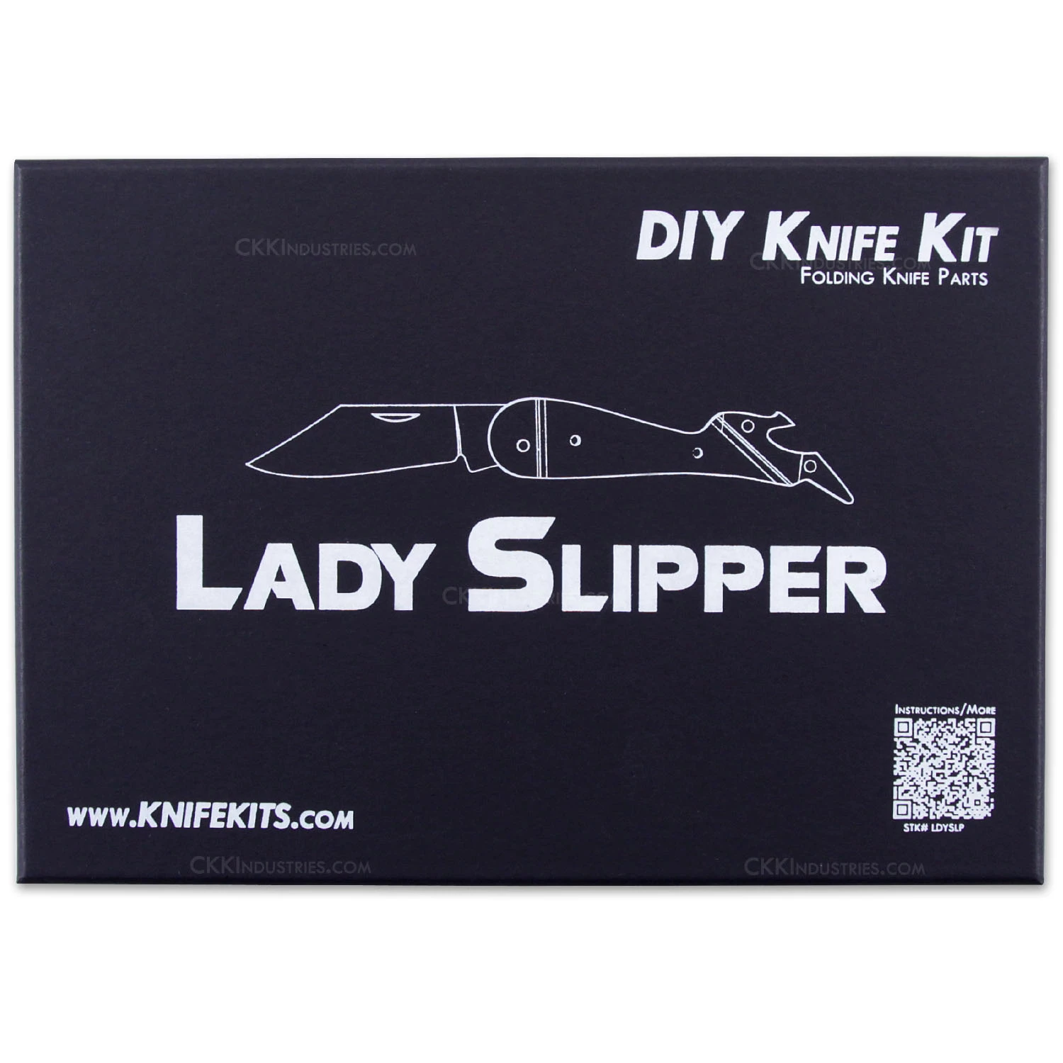 Lady Slipper - Slipjoint Folding Knife Kit - W/Bubinga Scales 7 Lady Slipper - Slipjoint Folding Knife Kit - W/Bubinga Scales - Image 5