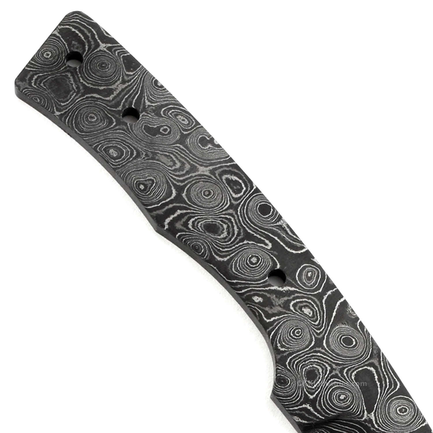 Rover Knife Kit - (USA Damascus) - DIY Blade Kit W/Curly Maple Scales 5 Rover Knife Kit - (USA Damascus) - DIY Blade Kit W/Curly Maple Scales - Image 3