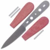 *Savannah Paring Knife Combo Kit - DIY Blade W/Purpleheart Scales