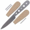 *Savannah Paring Knife Combo Kit - DIY Blade W/Red Oak Scales -Knife Kits Sales Shop 32a7be78 69ad 48e8 9d41 3551bd7d97a3