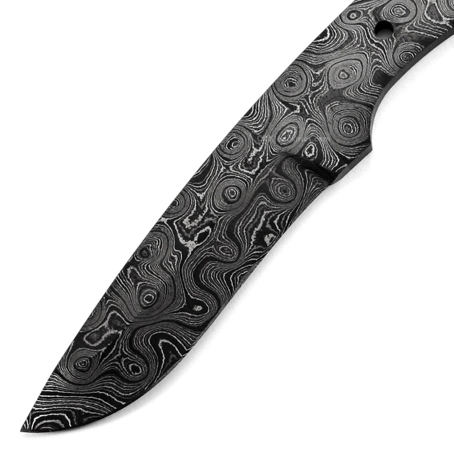 Rover Knife Kit - (USA Damascus) - DIY Blade Kit W/Canarywood Scales 7 Rover Knife Kit - (USA Damascus) - DIY Blade Kit W/Canarywood Scales - Image 5