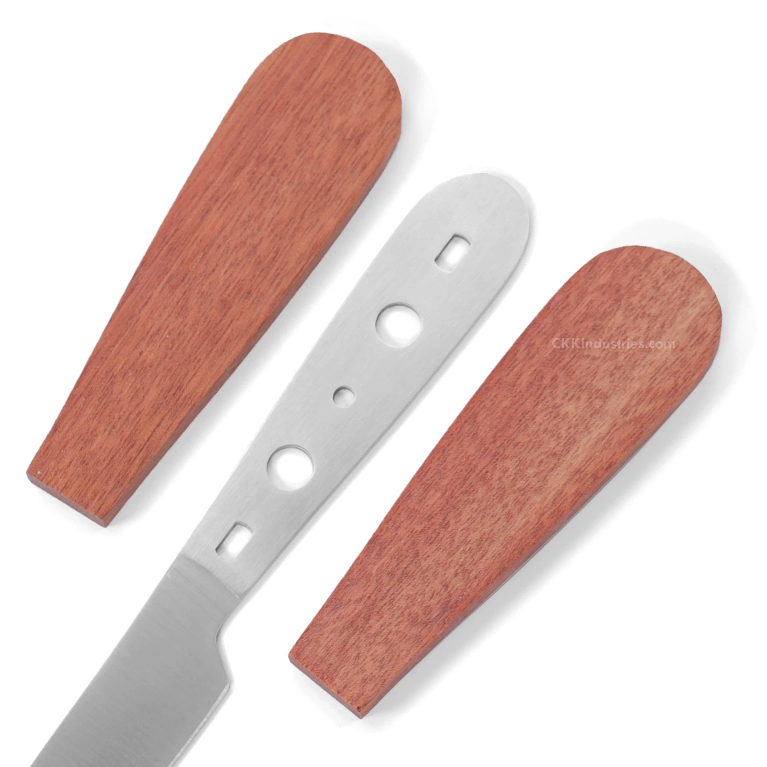 *Savannah Paring Knife Combo Kit - DIY Blade W/Bloodwood Scales 5 *Savannah Paring Knife Combo Kit - DIY Blade W/Bloodwood Scales - Image 3