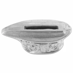 Guard - Floral Scroll III - (1-3/4 X 3/4 X 3/4) - [0.84 X 0.1 Slot] - Nickel Silver