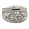 Guard - Floral Scroll VIII - (1-1/8 X 7/8 X 1/2) - [0.355 X 0.075 Slot] - Nickel Silver -Knife Kits Sales Shop 440035N img1 1500