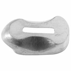 Guard - Pinch Style - (1-1/4 X 5/8 X 3/8) - [0.585 X 0.115 Slot] - Nickel Silver