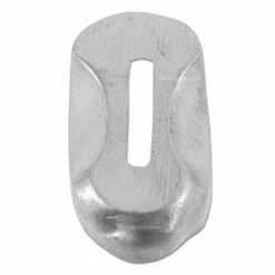Guard - Pinch Style - (1-1/4 X 5/8 X 3/8) - [0.585 X 0.115 Slot] - Nickel Silver -Knife Kits Sales Shop 440058N img3 1500