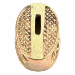 Guard - Braided Knot - (1-1/8 X 5/8 X 3/8) - [0.4 X 0.085 Slot] - Bronze -Knife Kits Sales Shop 440062B img3 1500