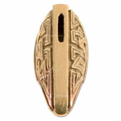 Guard - Celtic Knot - (1-1/2 X 3/4 X 1/2) - [0.415 X 0.075 Slot] - Bronze -Knife Kits Sales Shop 440121B img3 1500
