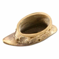 Guard - Leaf Motif - (1-3/4 X 3/4 X 5/8) - [0.395 X 0.065 Slot] - Bronze -Knife Kits Sales Shop 440124B img2 1500