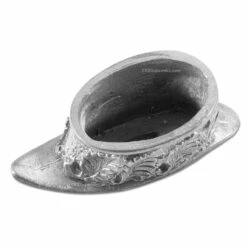 Guard - Leaf Motif - (1-3/4 X 3/4 X 5/8) - [0.395 X 0.065 Slot] - Nickel Silver -Knife Kits Sales Shop 440124N img2 1500