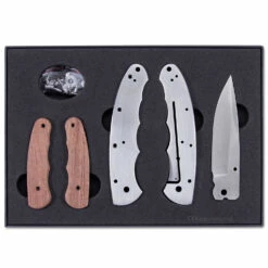 Bull Shark Knife Kit - Framelock Design - DIY Parts Kit W/Bubinga Wood -Knife Kits Sales Shop 46528f48 9733 4871 b4d2 5f770b689f51