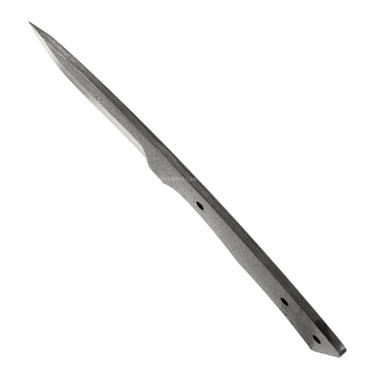 Rover Knife Kit - (USA Damascus) - DIY Blade Kit W/Curly Maple Scales 6 Rover Knife Kit - (USA Damascus) - DIY Blade Kit W/Curly Maple Scales - Image 4