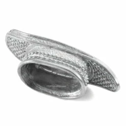 Guard - Laurel Leaf - (2 X 5/8 X 1/2) - [closed Slot] - Nickel Silver -Knife Kits Sales Shop 500443N img2 1500