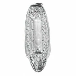 Guard - Laurel Leaf - (2 X 5/8 X 1/2) - [closed Slot] - Nickel Silver -Knife Kits Sales Shop 500443N img3 1500