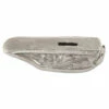Guard - Floral Scroll VI - (1-5/8 X 5/8 X 3/8) - [0.4 X 0.06 Slot] - Nickel Silver -Knife Kits Sales Shop 500449N img1 1500