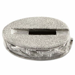 Guard - Celtic Knot II - (1-1/4 X 5/8 X 3/8) - [0.54 X 0.11 Slot] - Nickel Silver