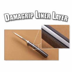Damagrip™ - Canvas - Liner Layer - Black/Orange - (12 X 1.25 X 0.25) -Knife Kits Sales Shop 6 damagrip 800