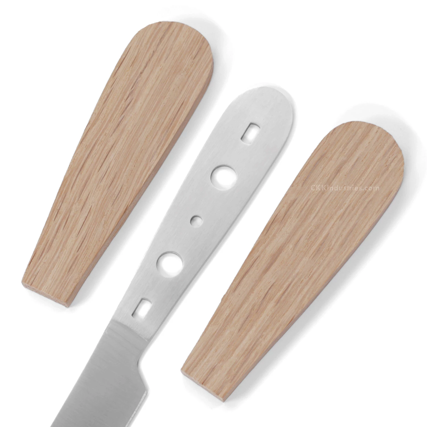 *Savannah Paring Knife Combo Kit - DIY Blade W/Red Oak Scales 5 *Savannah Paring Knife Combo Kit - DIY Blade W/Red Oak Scales - Image 3