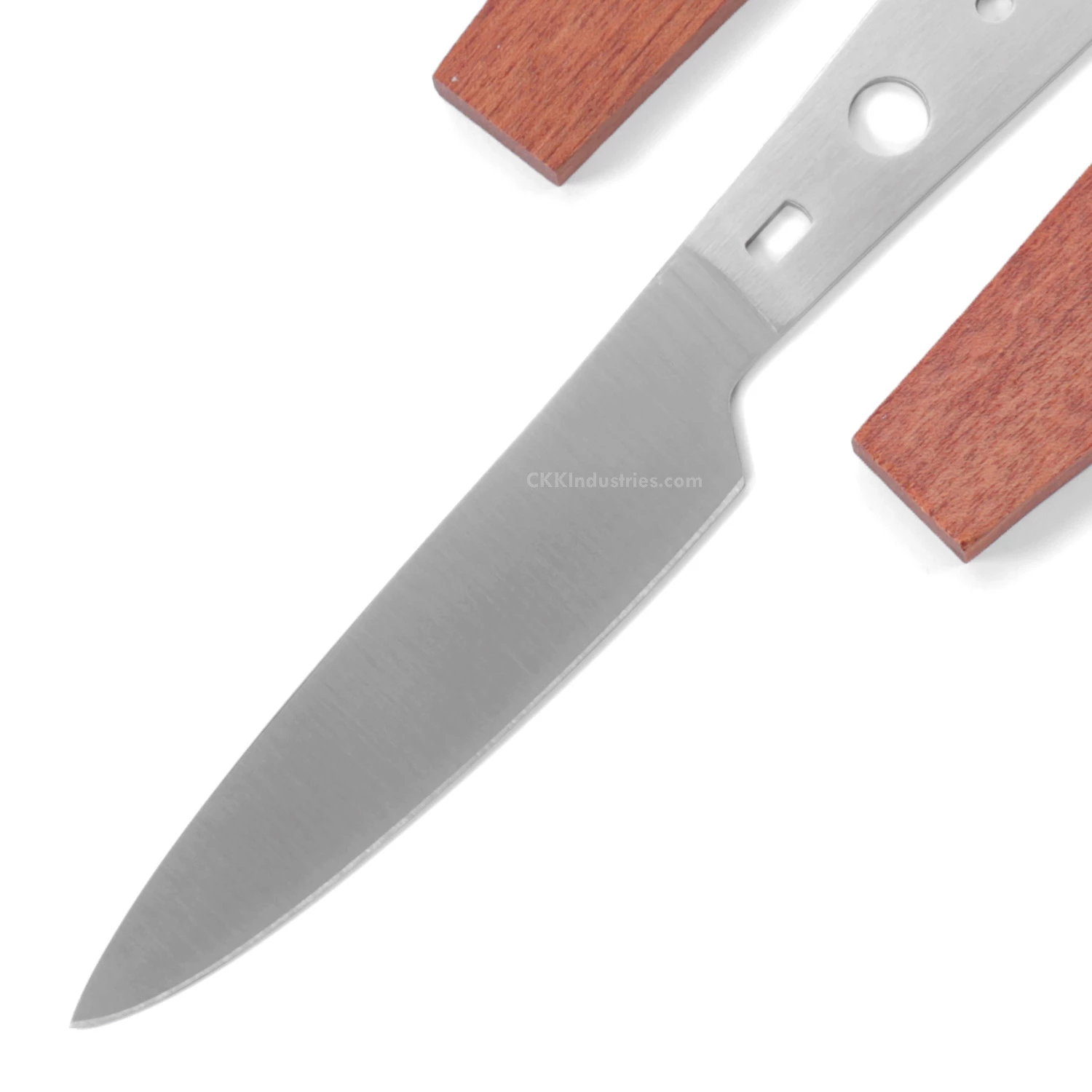 *Savannah Paring Knife Combo Kit - DIY Blade W/Bloodwood Scales 4 *Savannah Paring Knife Combo Kit - DIY Blade W/Bloodwood Scales - Image 2