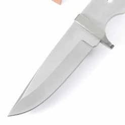 *Drop Point Hunter - Full Tang - DIY Blade Kit W/Lacewood Scales (pre-machined) -Knife Kits Sales Shop 91939f58 4b7c 4f5d b5d2 719b787dc8e3