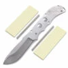 *Mamba Knife Kit - (USA High Carbon) - DIY Blade Kit W/Yellowheart Scales -Knife Kits Sales Shop AD0003BLP HC rsk ylwhrt 1 1500