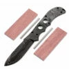 *Mamba Knife Kit - (USA Damascus) - DIY Blade Kit W/Bubinga Scales -Knife Kits Sales Shop AD0003BLP rsk bubinga 1 1500