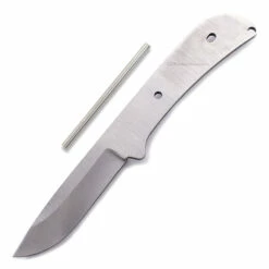 **Renegade Knife Kit - (High Carbon) - DIY Knife Kit - (Blade Blank & Pinstock Only)