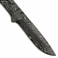 **Renegade Knife Kit - (USA Damascus) - DIY Knife Kit - (Blade Blank & Pinstock Only) -Knife Kits Sales Shop AD0007BL img5 1500