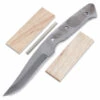 *Side Spur Knife Kit - (High Carbon) - DIY Blade Kit W/Canarywood Scales -Knife Kits Sales Shop AD0009BLP HCP rsk canarywd 1 1500