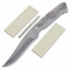 *Side Spur Knife Kit - (High Carbon) - DIY Blade Kit W/Curly Maple Scales -Knife Kits Sales Shop AD0009BLP HCP rsk crlympl 1 1500