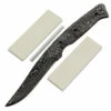 *Side Spur Knife Kit - (USA Damascus) - DIY Blade Kit W/Curly Maple Scales -Knife Kits Sales Shop AD0009BLP rsk crlympl 1 1500