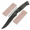 *Side Spur Knife Kit - (USA Damascus) - DIY Blade Kit W/Lacewood Scales -Knife Kits Sales Shop AD0009BLP rsk lacewd 1 1500