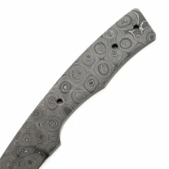 *Claw Knife Kit - (USA Damascus) - DIY Blade Kit W/Yellowheart Scales -Knife Kits Sales Shop AD0010BL img3 1500 1