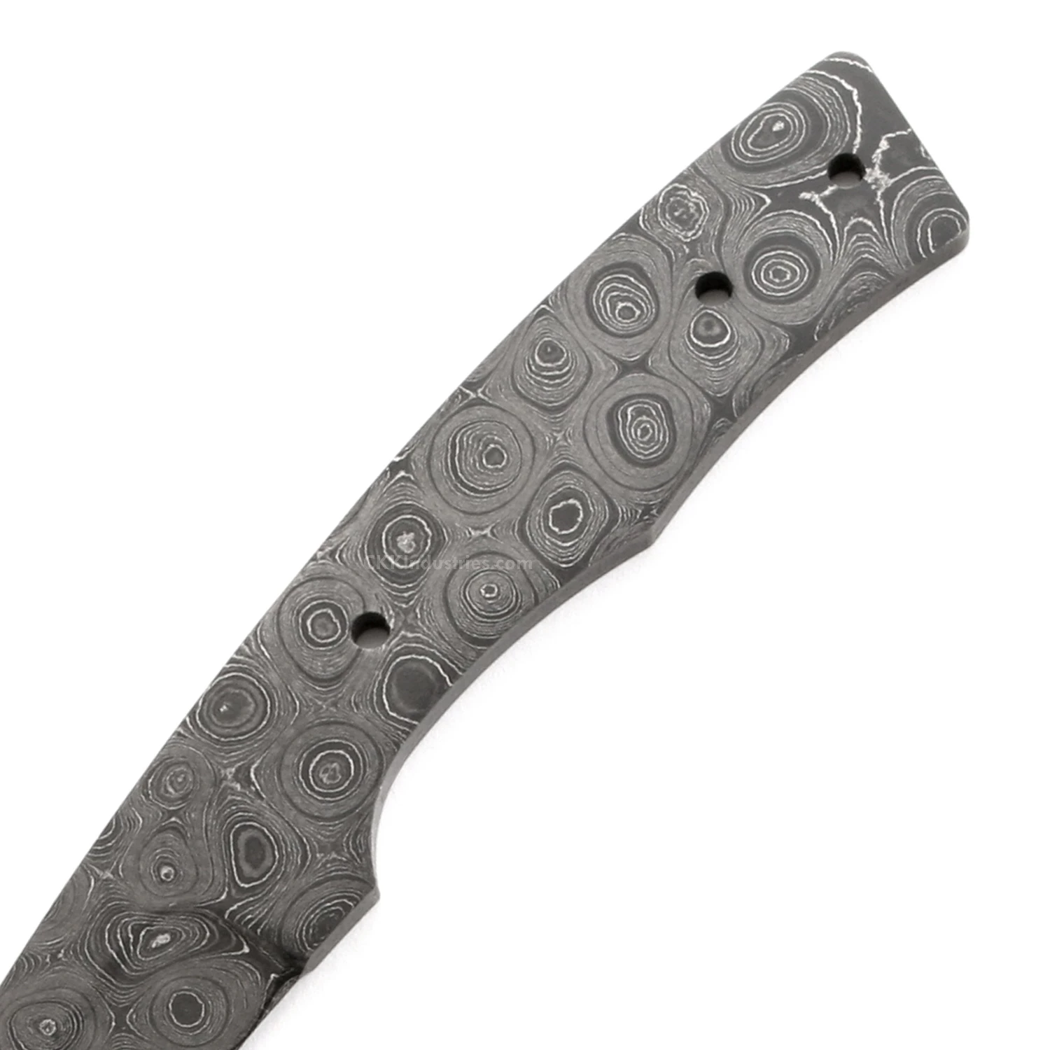 *Claw Knife Kit - (USA Damascus) - DIY Blade Kit W/Lacewood Scales 5 *Claw Knife Kit - (USA Damascus) - DIY Blade Kit W/Lacewood Scales - Image 3