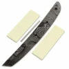 *Bushido Knife Kit - (USA Damascus) - DIY Blade Kit W/Yellowheart Scales -Knife Kits Sales Shop AD0011BLP ylwhrt 1 1500