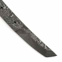 *Bushido Knife Kit - (USA Damascus) - DIY Blade Kit W/Lacewood Scales -Knife Kits Sales Shop AD0011BL img5 1500 3