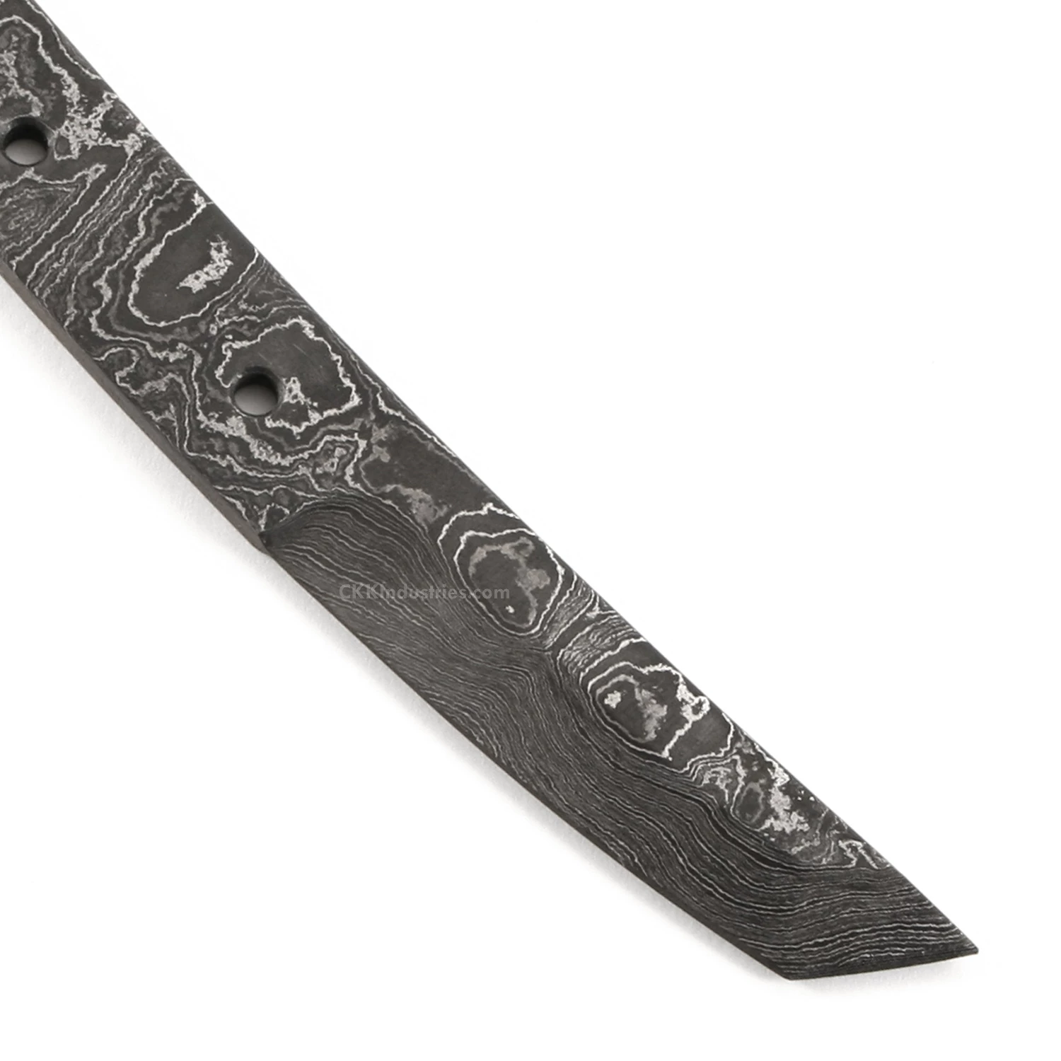 *Bushido Knife Kit - (USA Damascus) - DIY Blade Kit W/Katalox Scales 7 *Bushido Knife Kit - (USA Damascus) - DIY Blade Kit W/Katalox Scales - Image 5