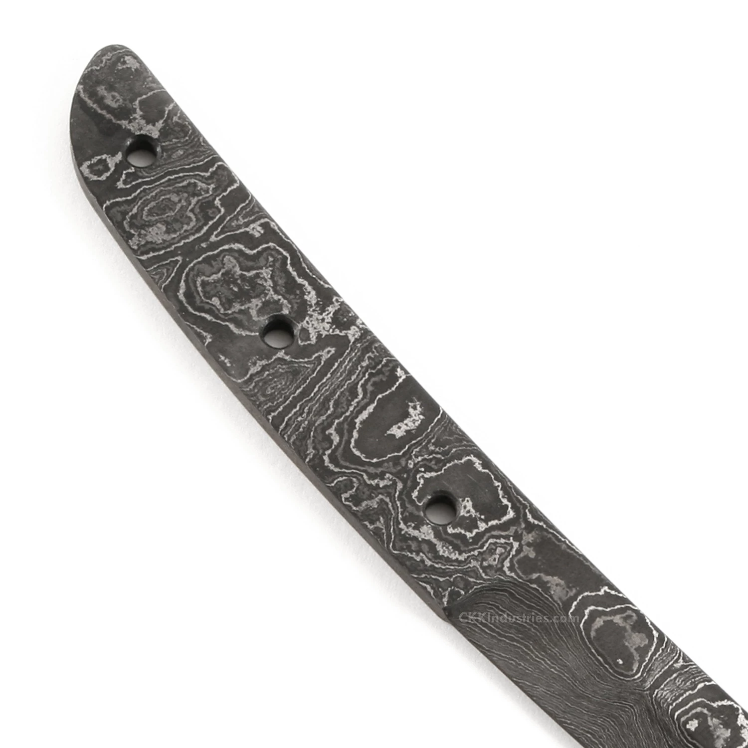 *Bushido Knife Kit - (USA Damascus) - DIY Blade Kit W/Katalox Scales 8 *Bushido Knife Kit - (USA Damascus) - DIY Blade Kit W/Katalox Scales - Image 6