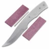 *Talon Knife Kit - (High Carbon) - DIY Blade Kit W/Purpleheart Scales -Knife Kits Sales Shop AD0012BL HCP prphrt rsk 1 1500