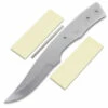 *Talon Knife Kit - (High Carbon) - DIY Blade Kit W/Yellowheart Scales -Knife Kits Sales Shop AD0012BL HCP ylwhrt rsk 1 1500
