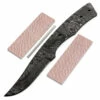 *Talon Knife Kit - (USA Damascus) - DIY Blade Kit W/Lacewood Scales -Knife Kits Sales Shop AD0012BLP lacewd rsk 1 1500