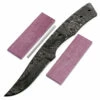 *Talon Knife Kit - (USA Damascus) - DIY Blade Kit W/Purpleheart Scales -Knife Kits Sales Shop AD0012BLP prphrt rsk 1 1500