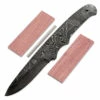 *Trail Lark Knife Kit - (USA Damascus) - DIY Blade Kit W/Bubinga Scales 2 *Trail Lark Knife Kit - (USA Damascus) - DIY Blade Kit W/Bubinga Scales -Knife Kits Sales Shop AD0013BLP bubinga rsk 1 1500