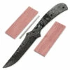 *Rebel Skinner XL Knife Kit - (USA Damascus) - DIY Blade Kit W/Bubinga Scales 2 *Rebel Skinner XL Knife Kit - (USA Damascus) - DIY Blade Kit W/Bubinga Scales -Knife Kits Sales Shop AD0014BLP 85387 bubinga 1 1500
