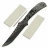 *Rebel Skinner XL Knife Kit - (USA Damascus) - DIY Blade Kit W/Curly Maple Scales -Knife Kits Sales Shop AD0014BLP 85387 crlympl 1 1500
