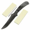 *Rebel Skinner XL Knife Kit - (USA Damascus) - DIY Blade Kit W/Yellowheart Scales 2 *Rebel Skinner XL Knife Kit - (USA Damascus) - DIY Blade Kit W/Yellowheart Scales -Knife Kits Sales Shop AD0014BLP 85387 ylwhrt 1 1500