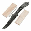 *Rebel Skinner Knife Kit - (USA Damascus) - DIY Blade Kit W/Canarywood Scales 2 *Rebel Skinner Knife Kit - (USA Damascus) - DIY Blade Kit W/Canarywood Scales -Knife Kits Sales Shop AD0014BLP canary 1 1500