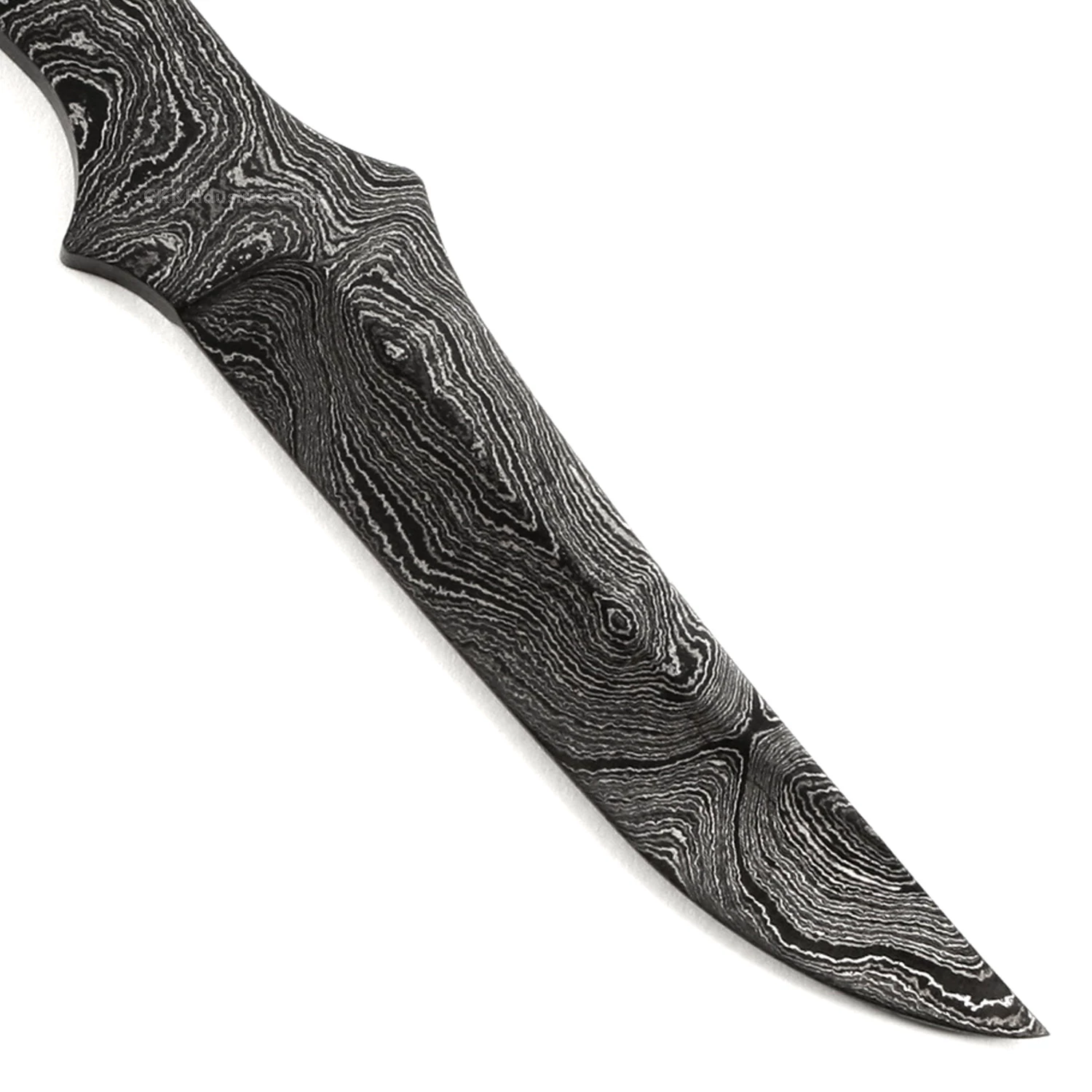 *Rebel Skinner XL Knife Kit - (USA Damascus) - DIY Blade Kit W/Katalox Scales 7 *Rebel Skinner XL Knife Kit - (USA Damascus) - DIY Blade Kit W/Katalox Scales - Image 5