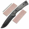 Rover Knife Kit - (USA Damascus) - DIY Blade Kit W/Lacewood Scales -Knife Kits Sales Shop AD0017BLP LACEWDL RSK img1 1500