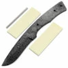 Rover Knife Kit - (USA Damascus) - DIY Blade Kit W/Yellowheart Scales -Knife Kits Sales Shop AD0017BLP YLWHRTL RSK img1 1500